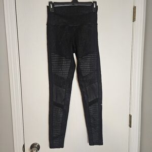 Alo Yoga Moto Leggings Black